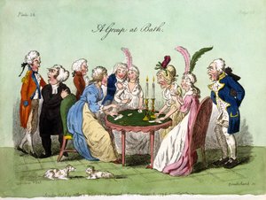 Un groupe à Bath, 1796