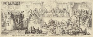 Une caricature satirique de la Cour du Banc de la Reine - George Cruikshank