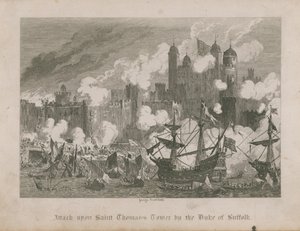 Attaque de la tour Saint-Thomas par le duc de Suffolk