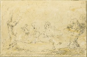 Scène Comique I - George Cruikshank