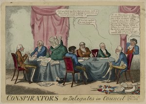Conspirateurs, publié le 1er juillet - George Cruikshank