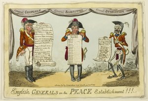 Les généraux anglais sur l