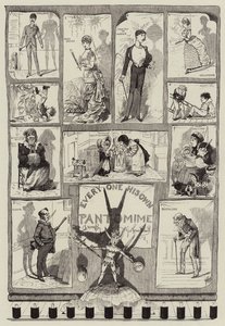 Chacun son propre pantomime - George Cruikshank