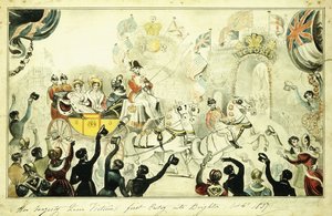 Première entrée de Sa Majesté la reine Victoria à Brighton le 4 octobre 1837, 1837
