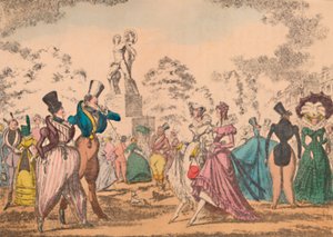 Hyde Park Corner en 1822, vers 1870 - George Cruikshank