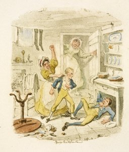 Illustration pour "Oliver Twist" - George Cruikshank