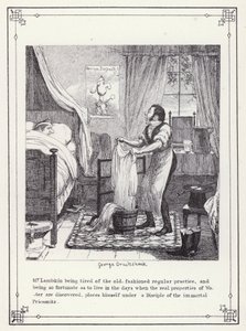 Illustration pour Le Livre du Célibataire, ou Le Progrès de M. Lambkin (Gent)