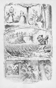 Illustration pour Le Pentamerone par George Cruikshank