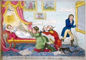 Enquête indélicate ou le verre espion - George Cruikshank