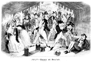 Juillet - En bas à Beulah, vers les années 1840