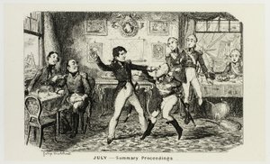 Juillet - Compte rendu des gravures sur acier de George Cruikshank pour les Comic Almanacks : 1835-1853 - George Cruikshank