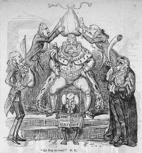 Le Roy le veut! G. R., vers 1820 - George Cruikshank