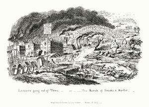 Londres sort de la ville, ou la marche des briques et du mortier