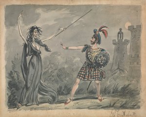 Macbeth et la sorcière