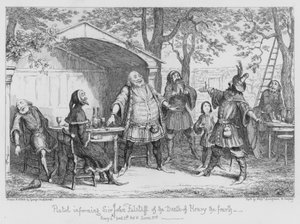 Pistolet informant Sir John Falstaff de la mort d