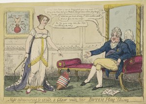 Princesse Charlotte jouant avec sa toupie hollandaise, 1814