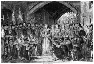 Entrée de la reine Jane dans la tour, 1553 1840