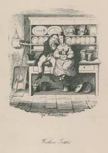 Scène de la vie londonienne : Watkins Tottles