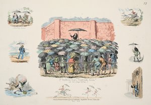 Chapelle St Swithuns Cold-bath fields, pub. 1833 (gravure en couleur)