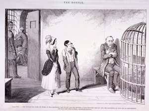 La Bouteille - George Cruikshank