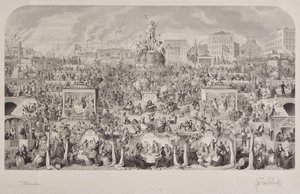 Les coutumes de boisson de la société ou le culte de Bacchus - George Cruikshank