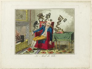 Le mal de tête - George Cruikshank