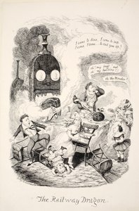 Le dragon du chemin de fer, publié en 1841