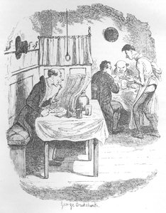 La personne grande, mince et pâle, vers 1900