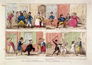 Marcher dans les rues de Londres, 1818