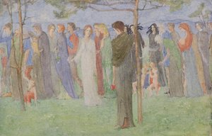 Une procession, vers 1898 - George Dutch Davidson