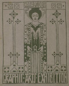 Épreuve pour la couverture du catalogue de la Dundee Graphic Arts Association - George Dutch Davidson