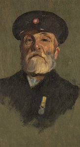 Portrait de J. Lasbury, R.M.L.I., vers 1920