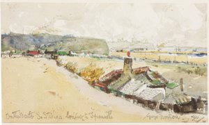 Sur les Bents, South Shields, en direction de Tynemouth