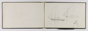 (Carnet de croquis) Ouchy - George Elbert Burr
