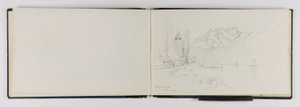 (Carnet de croquis) Vevey La Tour - George Elbert Burr