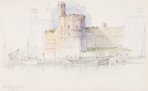 Château de Caernarvon - George Elbert Burr