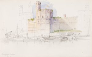 Château de Caernarvon - George Elbert Burr