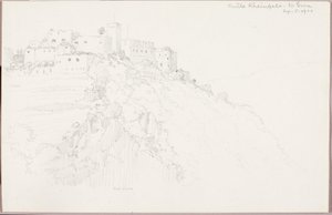 Château de Rheinfels, St. Goar - George Elbert Burr