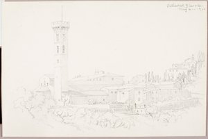 Cathédrale, Fiesole - George Elbert Burr