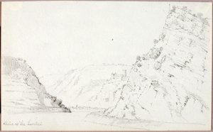 Rhin au Lurlei - George Elbert Burr