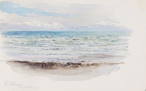 Rivage à Pwllheli, au nord du Pays de Galles - George Elbert Burr