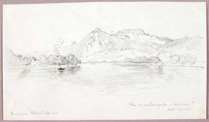 The Drachenfels, Rhine - George Elbert Burr