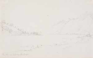Le Rhin en aval de Kestert - George Elbert Burr