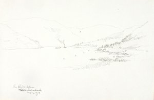 Le Rhin en aval de Niederheimbach - George Elbert Burr