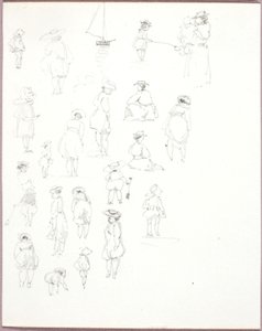 Sans titre--Études de figures de l