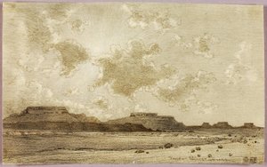 Sans titre (dessin de transfert pour impression) - George Elbert Burr