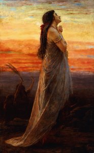 La Lamentation de la Fille de Jephté, 1871 - George Elgar Hicks