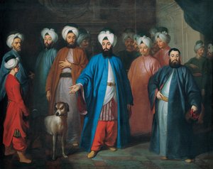 Mehmed Said Efendi et sa suite, années 1740