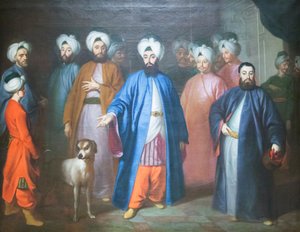 Mehmed Said Efendi et sa suite - George Engelhardt Schroeder