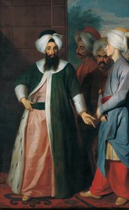 Mustapha Aga et sa suite, années 1730